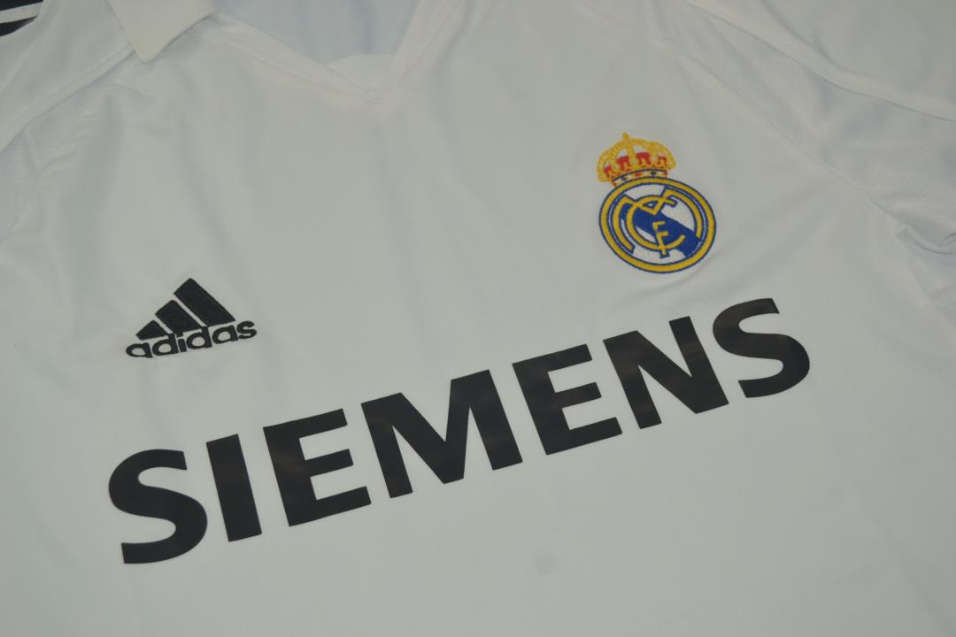 AAA(Thailand) Real Madrid 2005/06 Home Retro Soccer Jersey