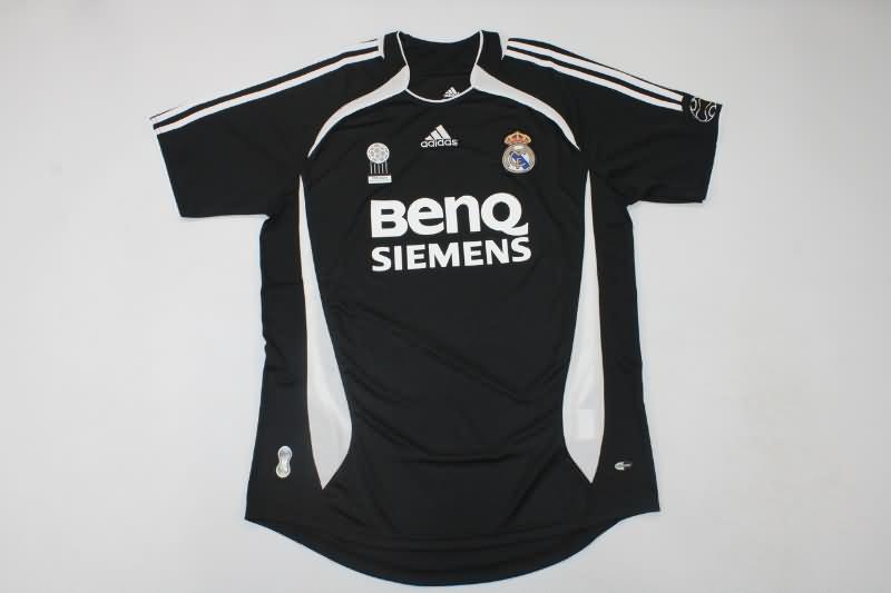 AAA(Thailand) Real Madrid 2006/07 Away Retro Soccer Jersey