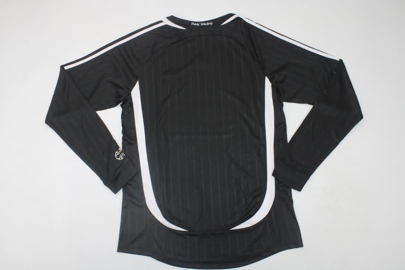 AAA(Thailand) Real Madrid 2006/07 Away Retro Long Sleeve Soccer Jersey