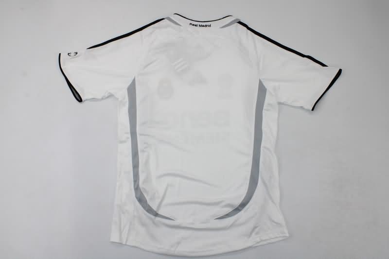 AAA(Thailand) Real Madrid 2006/07 Home Retro Soccer Jersey