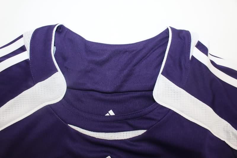 AAA(Thailand) Real Madrid 2006/07 Third Long Sleeve Retro Soccer Jersey