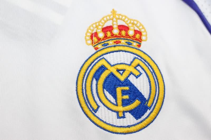 AAA(Thailand) Real Madrid 2007/08 Home Retro Soccer Jersey