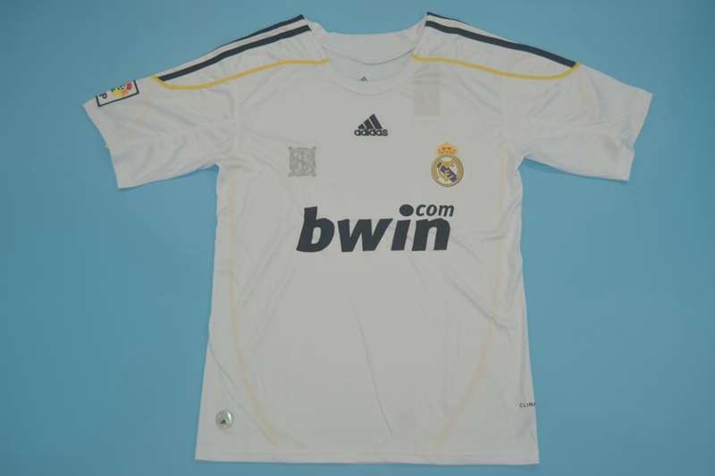 AAA(Thailand) Real Madrid 2009/10 Home Retro Soccer Jersey