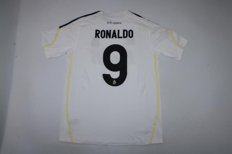 AAA(Thailand) Real Madrid 2009/10 Home Retro Soccer Jersey