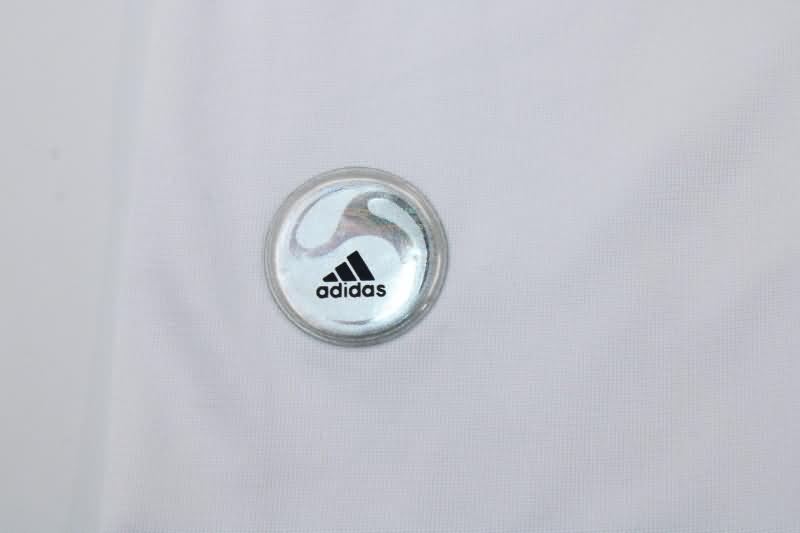 AAA(Thailand) Real Madrid 2009/10 Home Long Sleeve Retro Soccer Jersey