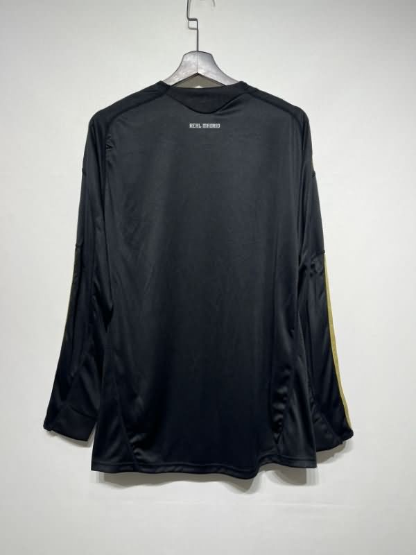 AAA(Thailand) Real Madrid 2009/10 Third Retro Long Sleeve Soccer Jersey