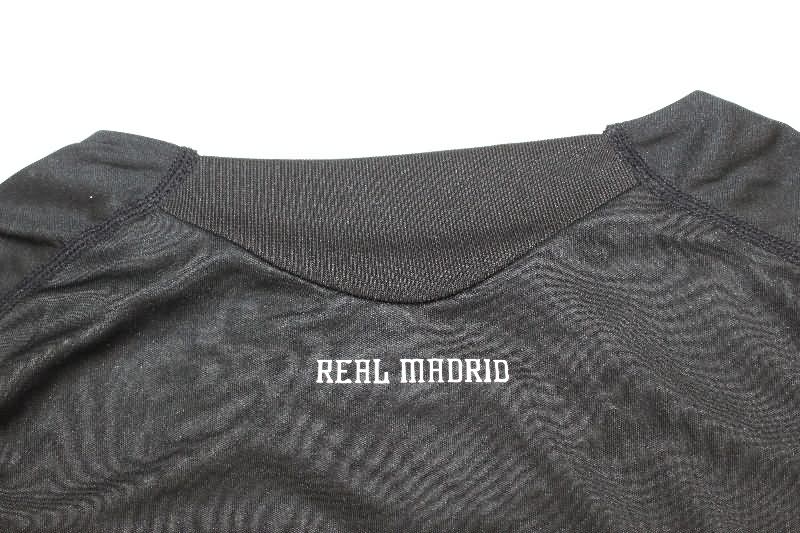 AAA(Thailand) Real Madrid 2009/10 Third Retro Long Sleeve Soccer Jersey