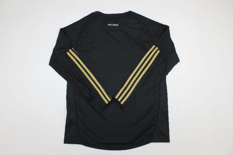 AAA(Thailand) Real Madrid 2009/10 Third Retro Long Sleeve Soccer Jersey