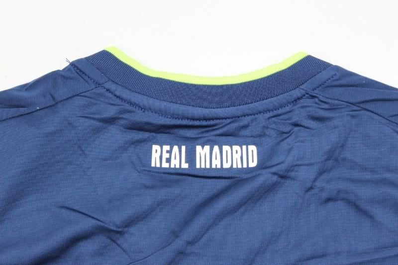 AAA(Thailand) Real Madrid 2010/11 Away Long Sleeve Retro Soccer Jersey