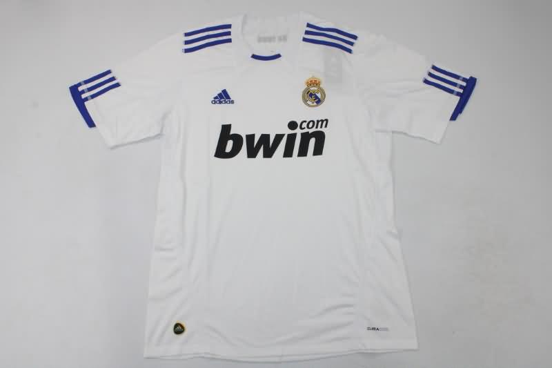 AAA(Thailand) Real Madrid 2010/11 Home Retro Soccer Jersey