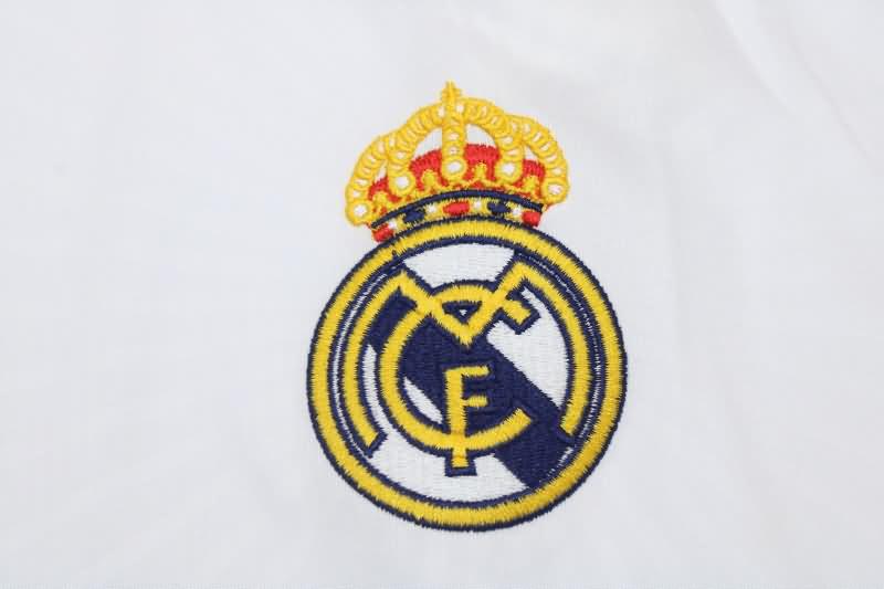 AAA(Thailand) Real Madrid 2010/11 Home Retro Soccer Jersey(L/S)