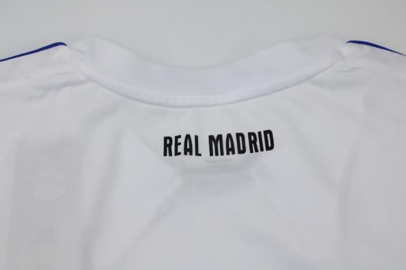 AAA(Thailand) Real Madrid 2010/11 Home Retro Soccer Jersey(L/S)