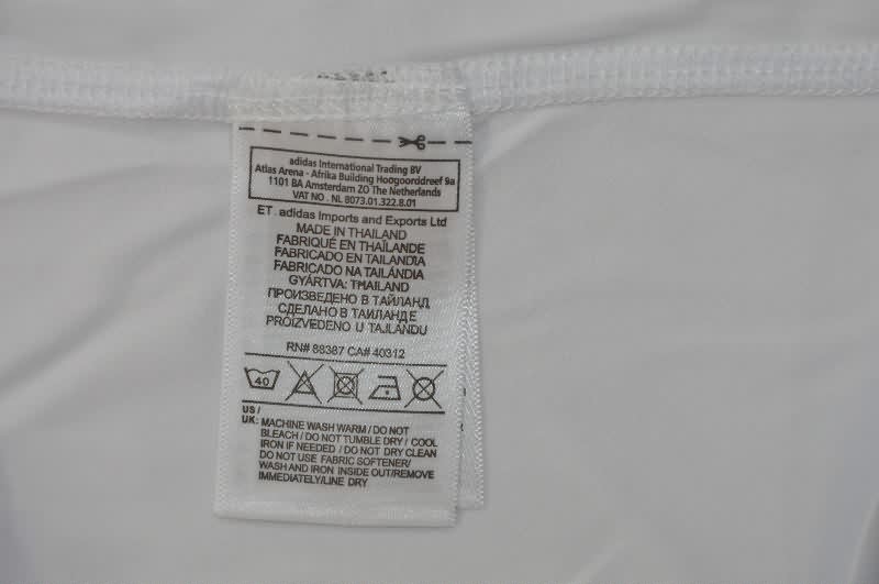 AAA(Thailand) Real Madrid 2010/11 Home Long Retro Soccer Jersey (Player)