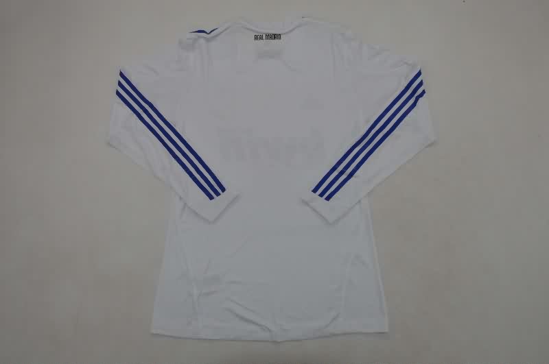 AAA(Thailand) Real Madrid 2010/11 Home Long Retro Soccer Jersey (Player)