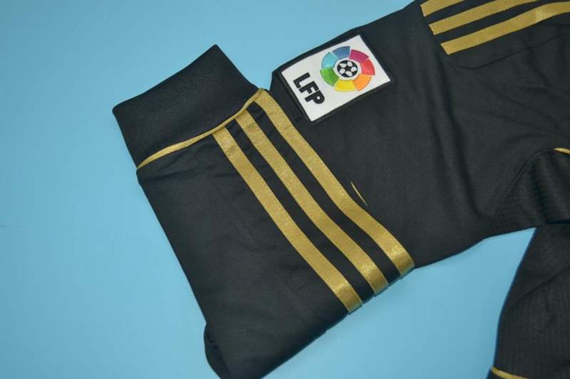AAA(Thailand) Real Madrid 2011/12 Away Retro Soccer Jersey(L/S)