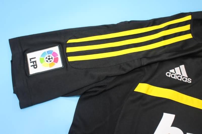 AAA(Thailand) Real Madrid 2011/12 Goalkeeper Black Retro Soccer Jersey