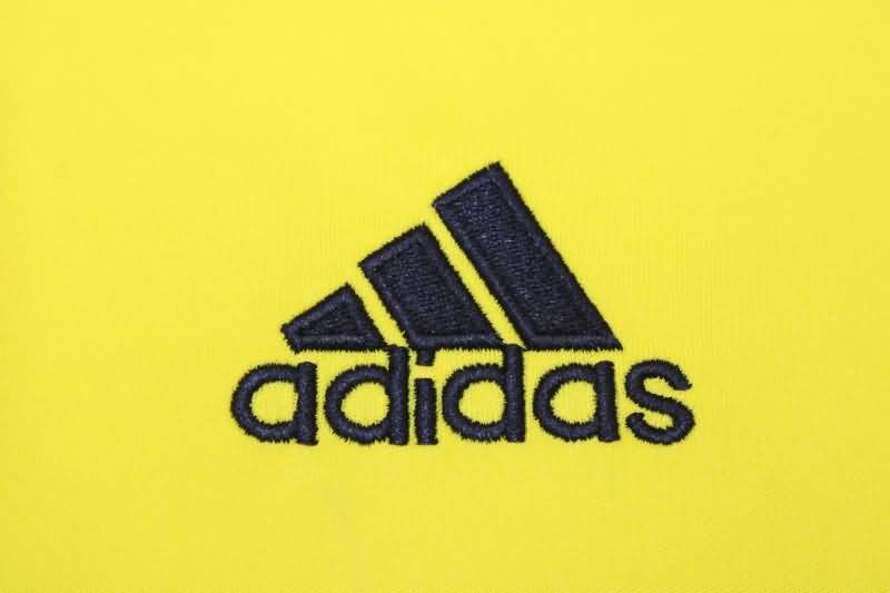 AAA(Thailand) Real Madrid 2011/12 Goalkeeper Yellow Retro Soccer Jersey