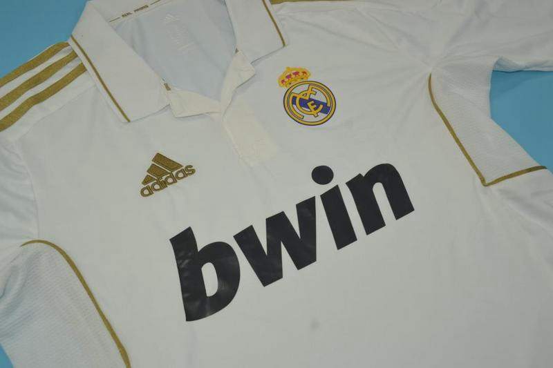 AAA(Thailand) Real Madrid 2011/12 Home Retro Soccer Jersey