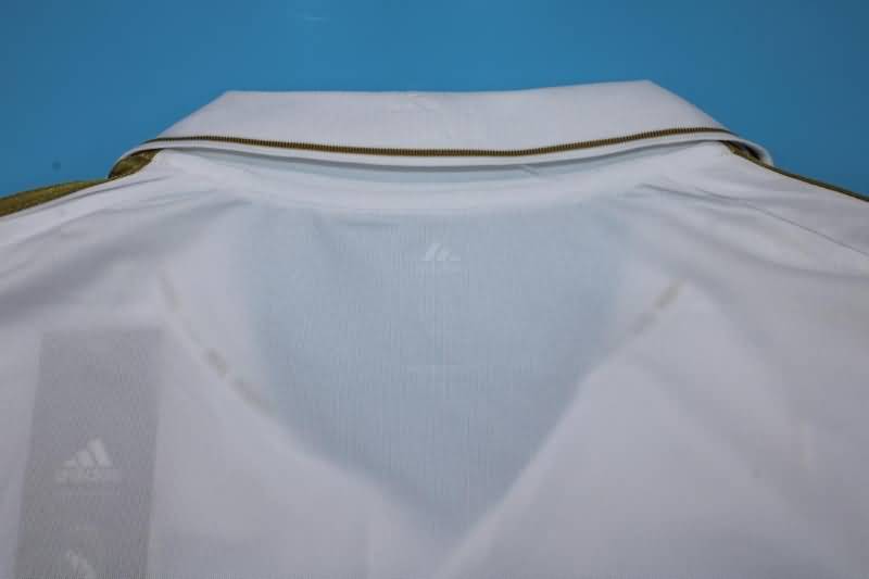 AAA(Thailand) Real Madrid 2011/12 Home Long Retro Soccer Jersey