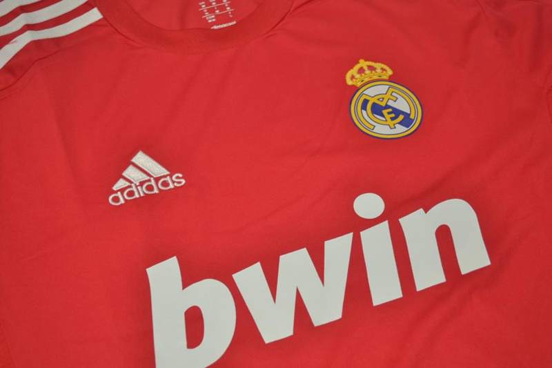 AAA(Thailand) Real Madrid 2011/12 Third Retro Soccer Jersey(L/S)