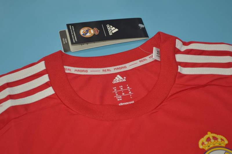 AAA(Thailand) Real Madrid 2011/12 Third Retro Soccer Jersey(L/S)