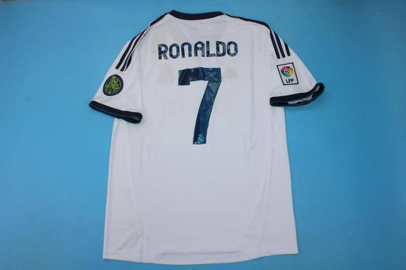 AAA(Thailand) Real Madrid 2012/13 Home Retro Soccer Jersey