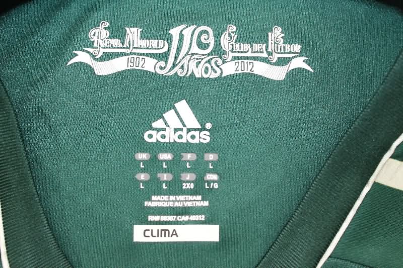 AAA(Thailand) Real Madrid 2012/13 Third Long Sleeve Retro Soccer Jersey (Player)
