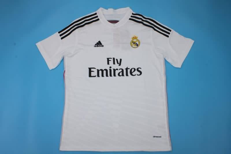 AAA(Thailand) Real Madrid 2014/15 Home Retro Soccer Jersey