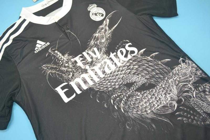 AAA(Thailand) Real Madrid 2014/15 Third Retro Soccer Jersey