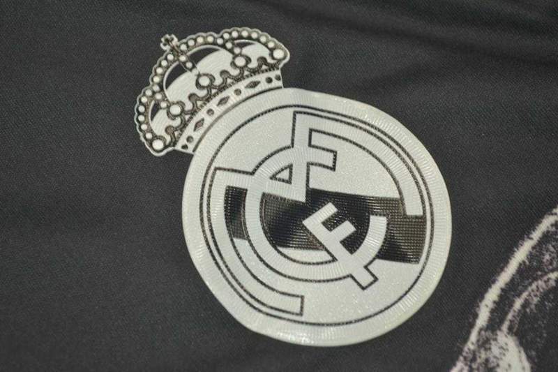 AAA(Thailand) Real Madrid 2014/15 Third Retro Soccer Jersey(L/S)