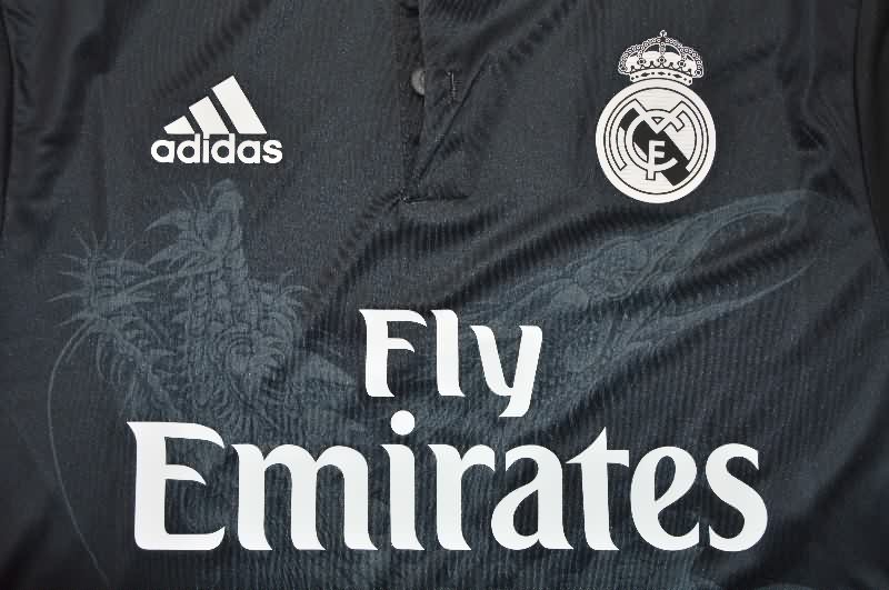 AAA(Thailand) Real Madrid 2014/15 Third Long Retro Soccer Jersey (Player)