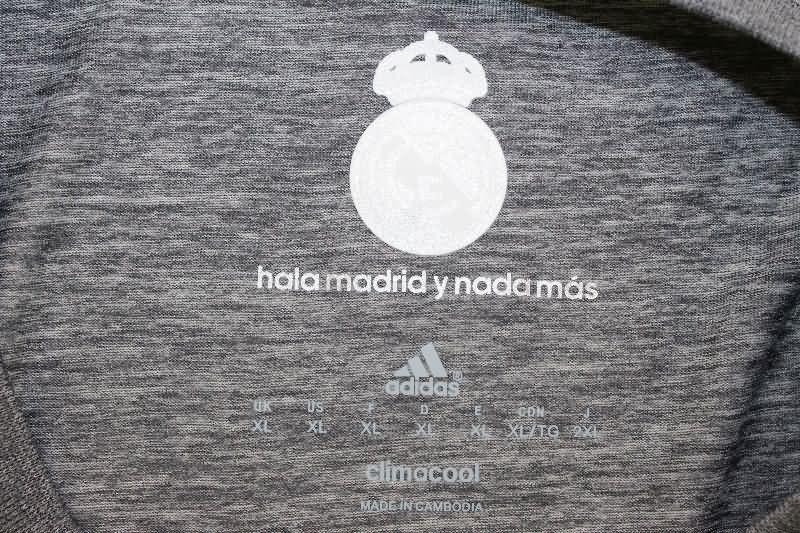AAA(Thailand) Real Madrid 2015/16 Away Long Sleeve Retro Soccer Jersey