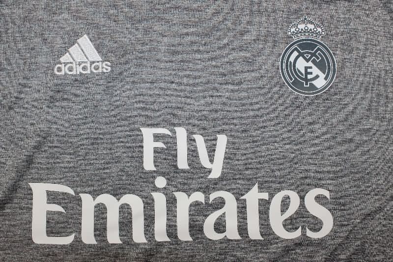 AAA(Thailand) Real Madrid 2015/16 Away Long Sleeve Retro Soccer Jersey