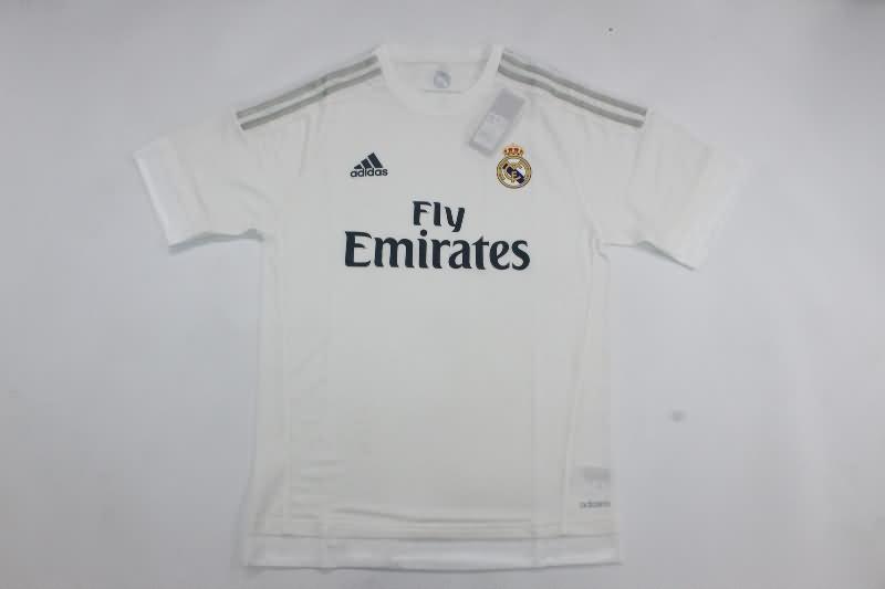 AAA(Thailand) Real Madrid 2015/16 Home Retro Soccer Jersey (Player)