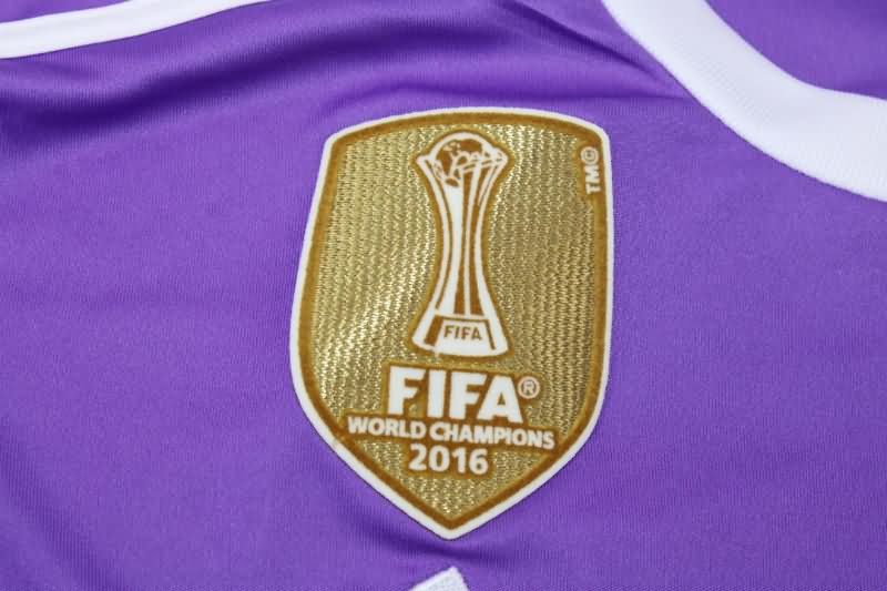 AAA(Thailand) Real Madrid 2016/17 Away Retro Long Sleeve Jersey