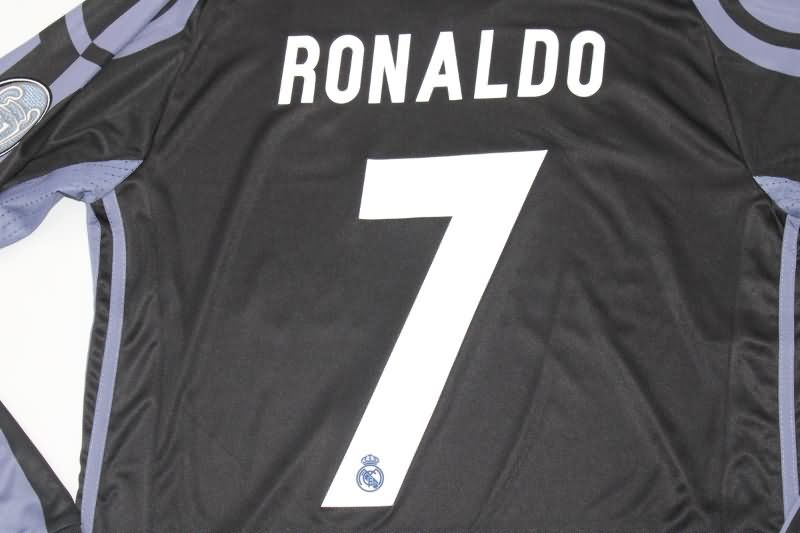 AAA(Thailand) Real Madrid 2016/17 Third Retro Long Sleeve Jersey