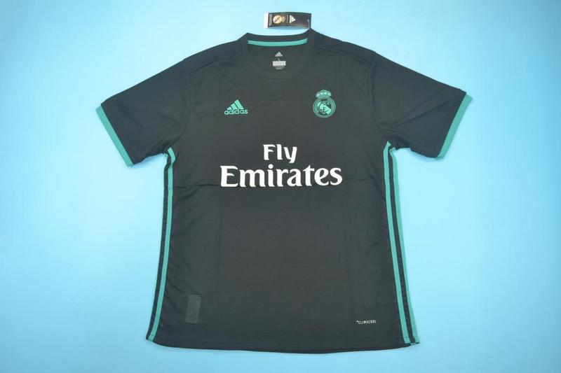 AAA(Thailand) Real Madrid 2017/18 Away Retro Soccer Jersey