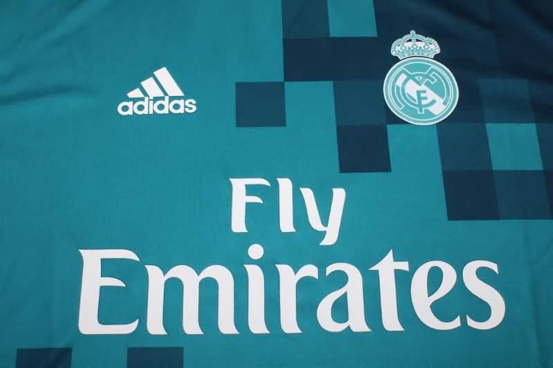 AAA(Thailand) Real Madrid 2017/18 Third Retro Soccer Jersey(Player)
