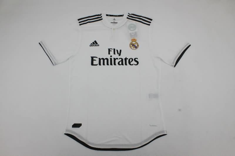AAA(Thailand) Real Madrid 2018/19 Home Retro Soccer Jersey (Player)