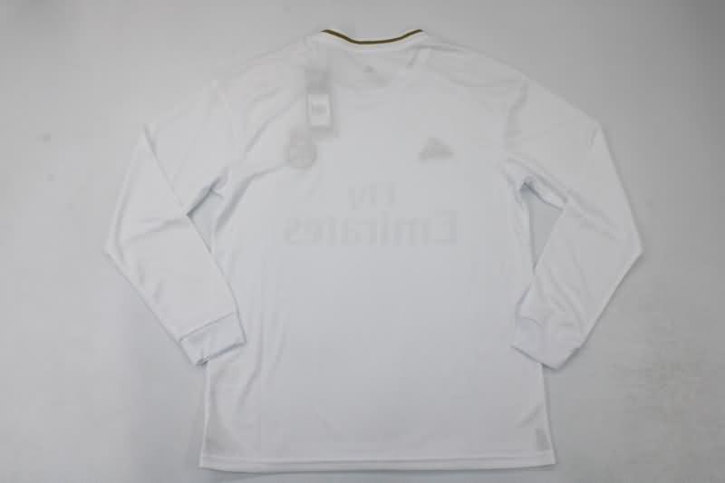 AAA(Thailand) Real Madrid 2019/20 Home Long Sleeve Retro Soccer Jersey