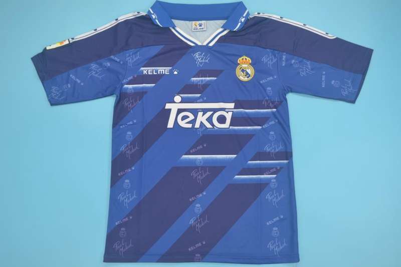 AAA(Thailand) Real Madrid 1994/96 Away Retro Soccer Jersey