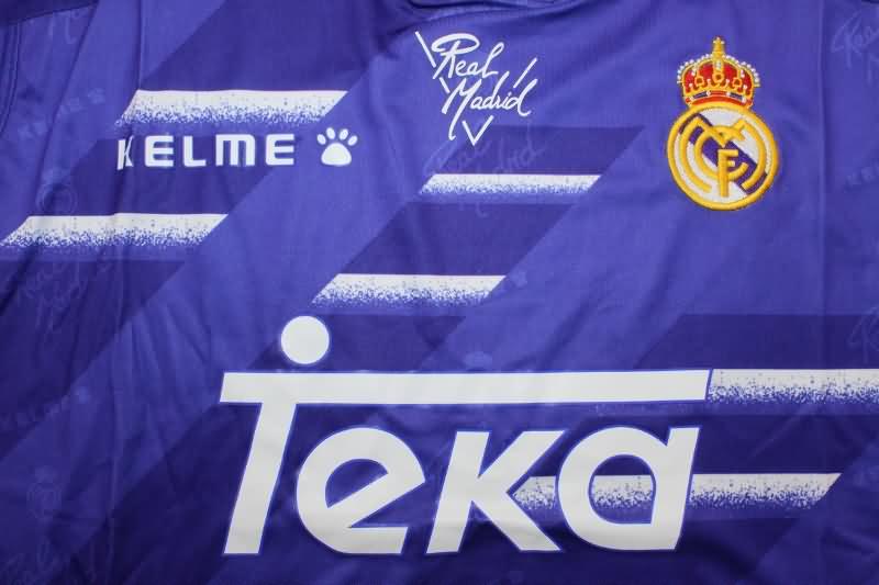 AAA(Thailand) Real Madrid 1994/96 Away Retro Soccer Jersey