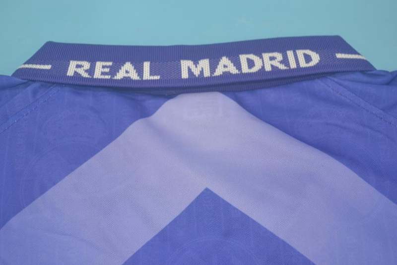 AAA(Thailand) Real Madrid 1996/97 Away Retro Soccer Jersey