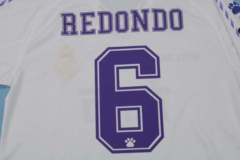 AAA(Thailand) Real Madrid 1996/97 Home Retro Soccer Jersey