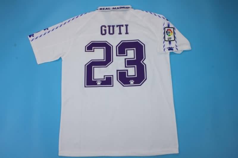 AAA(Thailand) Real Madrid 1996/97 Home Retro Soccer Jersey