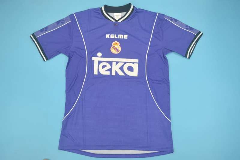 AAA(Thailand) Real Madrid 1997/98 Away Retro Soccer Jersey