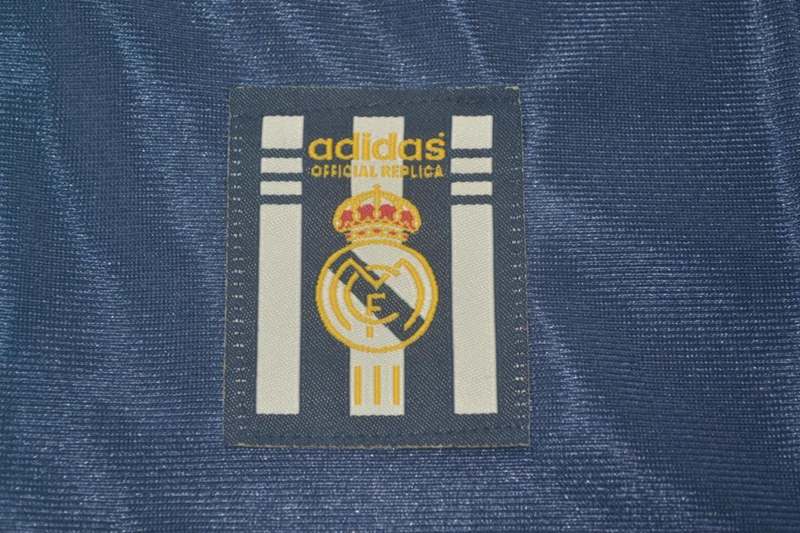 AAA(Thailand) Real Madrid 1998/99 Away Retro Soccer Jersey