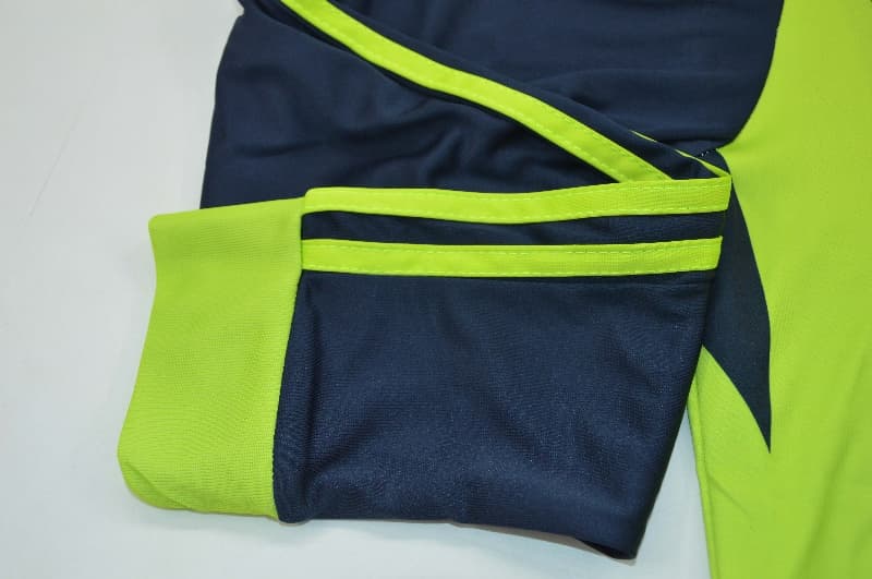 AAA(Thailand) Real Madrid 1999/00 Goalkeeper Long Retro Soccer Jersey