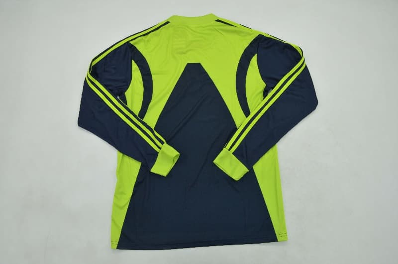 AAA(Thailand) Real Madrid 1999/00 Goalkeeper Long Retro Soccer Jersey