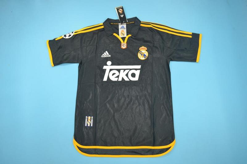 AAA(Thailand) Real Madrid 1999/01 Away Retro Soccer Jersey